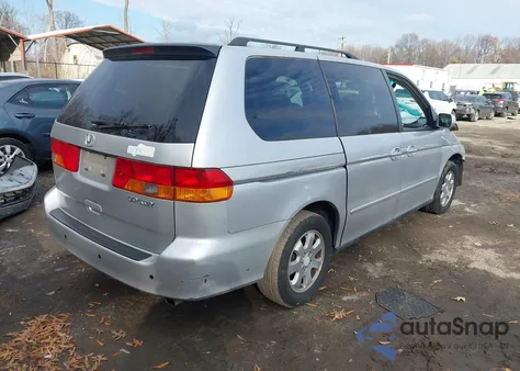 2003 Honda Odyssey Ex-L from USA, damaged, VIN 5FNRL18093B119213